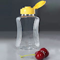 Miniatyrbilde 7 av 8: Plastik honningflaske krydder/ketchup dispensere flip cap ref 1PCS