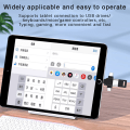 Miniatyrbilde 3 av 8: 3-i-1 OTG Adapter USB3.0 Til IOS Converter Type-C Micro USB Fla Silver