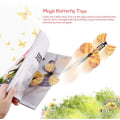 Miniatyrbilde 2 av 8: 10 stk Magic Flying Butterflies Wind Up Toy In The Sky Bookmark 5