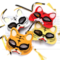 Pikkukuva 5 / 5: 1kpl Anime Fox Masks Half Face Cat Mask Masquerade Festival osa A4