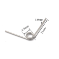 Miniatyrbilde 1 av 5: 304 Rustfritt stål Fiskestang Drop Wheel Trommelhjul Fjær til Diy 304