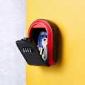 Pikkukuva 4 / 8: Seinäkiinnitys avainten säilytys Secret Box Organizer 4-numeroinen yhdistelmä