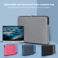Miniatyrbilde 1 av 8: Vanntett laptopveske med nettbrettdeksel 11 12 13 14 15 15.6 I French grey 13.3 inches