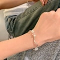 Miniatyrbilde 5 av 5: Kreativt armbånd med opalperler for kvinner Irregular Chain Splicin