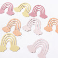 Pikkukuva 6 / 7: 100 kpl Rainbow Paper Confetti Table Scatter Baby Shower Syntymäpäivä