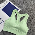 Pikkukuva 4 / 8: Naisten urheiluliivit Top Push Up Fitness Joogarintaliivit Alusvaatteet Sport T Rose red