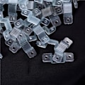 Miniatyrbillede 2 af 5: 100 stk 10 mm LED-fiksering af silikone-monteringsclips LED-strimmellys C