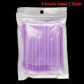 Miniatyrbillede 1 af 5: 100 stk/parti Pensler Paint Touch-up Paint Micro Brush Tips Aut A1
