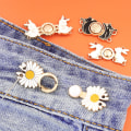 Miniatyrbilde 3 av 5: Jeans Midjespenne Midjelukking Stram midjeknapp Avtagbar A3