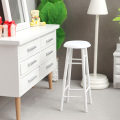 Pikkukuva 5 / 8: 1:12 Dollhouse Miniatyyri korkea jakkara Baarijakkara Pyöreä jakkaramalli Apricot