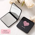 Pikkukuva 1 / 5: Taitettava meikkipeili Mini Square Meikkipeili Vanity Mirror Portabl Pink