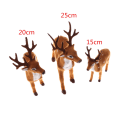 Miniatyrbilde 4 av 8: Christmas Simulering Plysj Reinsdyr Xmas Elg Plysj LEKE Nyttår 15cm