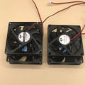 Pikkukuva 6 / 8: DC Harjaton tuuletin Case Jäähdytystuuletin 5V 12V 24V Laakeri C DC8010 24V