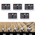 Miniatyrbillede 2 af 5: 100 Stk/æske A1 Coil Wire Varmemodstand Premade Coils DIY Pr 26GA/0.9Ω