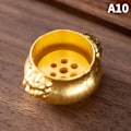 Miniatyrbilde 1 av 8: Røkelsespinneholder Dragon Turtle Røkelsesbrenner Legering Tableto A10