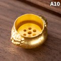 Miniatyrbillede 1 af 8: Røgelsepindeholder Drageskildpadde Røgelsebrænder Legering Tableto A10