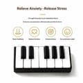 Miniatyrbilde 3 av 8: Press-Type 3D-printet pianotastatur-klikker Giftfri PLA Fidget A11