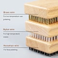 Pikkukuva 4 / 8: Ski Brush Lumilautatyökalu Ski Wax Brush Suksiharjat Lumilautailu Nylon Brush