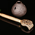 Miniatyrbild 3 av 6: Wooden Back Scratcher Trä Back Scraper Scratching Massager