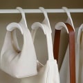 Miniatyrbillede 2 af 7: Håndtaske Hanger Pung Taske Kroge Tie Hat Cap Opbevaringsstativ skab White