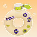 Pikkukuva 3 / 8: 500 ml Summer Cartoon Donut Sippy Kettle vesipullo Outdoor S A