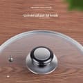 Miniatyrbillede 3 af 8: 1/2 sæt erstatningsknop håndtag rustfrit stål lågknop til glas A1