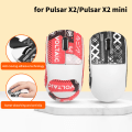 Miniatyrbilde 2 av 8: Sklisikker museklistremerke for Pulsar Xlite X2/X2 MINI Mouse Grip T A10