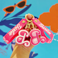 Pikkukuva 6 / 8: Vaaleanpunainen Barbie-avainnippu riipus Love Key Ring case Char 3