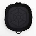 Miniatyrbild 1 av 8: Silikonformar för Airfryer, non-stick, ugnsäkra SquareBlack