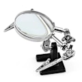 Miniatyrbillede 3 af 7: Tredjehånds loddekolbeholder Clamp Helping Hands Clip Tool P A/with lens