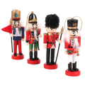Miniatyrbilde 8 av 8: 1 stk 13 cm nøtteknekker dukke soldat julepynt anheng hjem