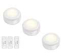 LED-spotlight med fjärrkontroll 3-pack