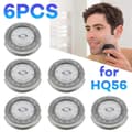 HQ56 (6-pakning) Barberhøvel Erstatningsblader Kuttere For Philips Norelco NO.5775 (C)