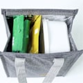 Miniatyrbillede 9 af 10: Madpakke Køletaske GRÅ grey