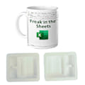 Miniatyrbild 1 av 5: Freak In The Sheets Kaffemugg Chic-stil Handhållen Keramisk Vattenkopp för Hemmakontor (LGL) froth