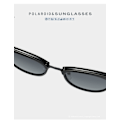 Pikkukuva 4 / 8: Polarisoidut aurinkolasit UV400 Musta/harmaa