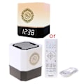 Miniatyrbillede 1 af 5: Bluetooth-kompatibel Koran-højttaler med LED-natlampe til smart app-styring af Azan
