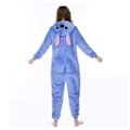 Miniatyrbilde 4 av 10: Cosplay-kostyme Stitch-pysjamas 140CM 140cm