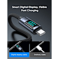 Miniatyrbilde 2 av 5: SiGN USB-C til USB-C Kabel 100W med Display, 1.2m - Svart