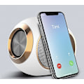 Pikkukuva 2 / 2: Langaton Bluetooth-kaiutin FM-radiolla ulkokäyttöön, rock-bassosoundi WHITE