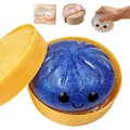 Glittrande Dumplings, bedårande glittrande dumpling presentförpackning, lindrar ångest med sin mjuka, klämbara deg för stresslindring Blue
