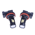 Miniatyrbilde 1 av 8: 2x H8 H11 6000K 30W Høyeffekt Cree Led Dim tåkelys-XF3-