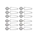 12 Pcs Tea Balls, Premium Stainless Steel Tea Infuser with Handle for Loose Leaf Tea Fine Mesh-FF-