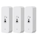 Miniatyrbillede 1 af 5: 3x Tuya Wifi temperatur- og fugtighedssensor indendørs termometer hygrometer SND