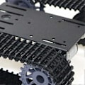 Pikkukuva 4 / 5: Älykäs Tankki Bil Alusta Telaketju Robottialusta Kahdella DC 12V Moottorilla DIY:tä varten T101-P/TP101