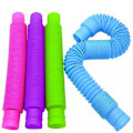 Miniatyrbillede 10 af 11: 20-pak - Pop Tube - Fidget Legetøj - Leksak / Sensorisk multicolor 200