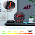Miniatyrbild 6 av 10: Hög väckarklocka Vibrerande väckarklockor Kraftfull vibration-XF5-