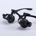 Miniatyrbilde 5 av 5: 10x 15x 20x 25x forstørrelse, justerbar LED-lampe lupe for gullsmeder urmakere