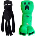 2 kpl Creeper ja Enderman - Pehmolelut