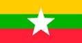 【YD】Myanmar Flag 100 100 100 Myanmar